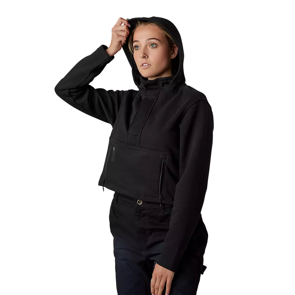 FOX Poleron Lifestyle Mujer Calibrated DWR Negro - Rideshop