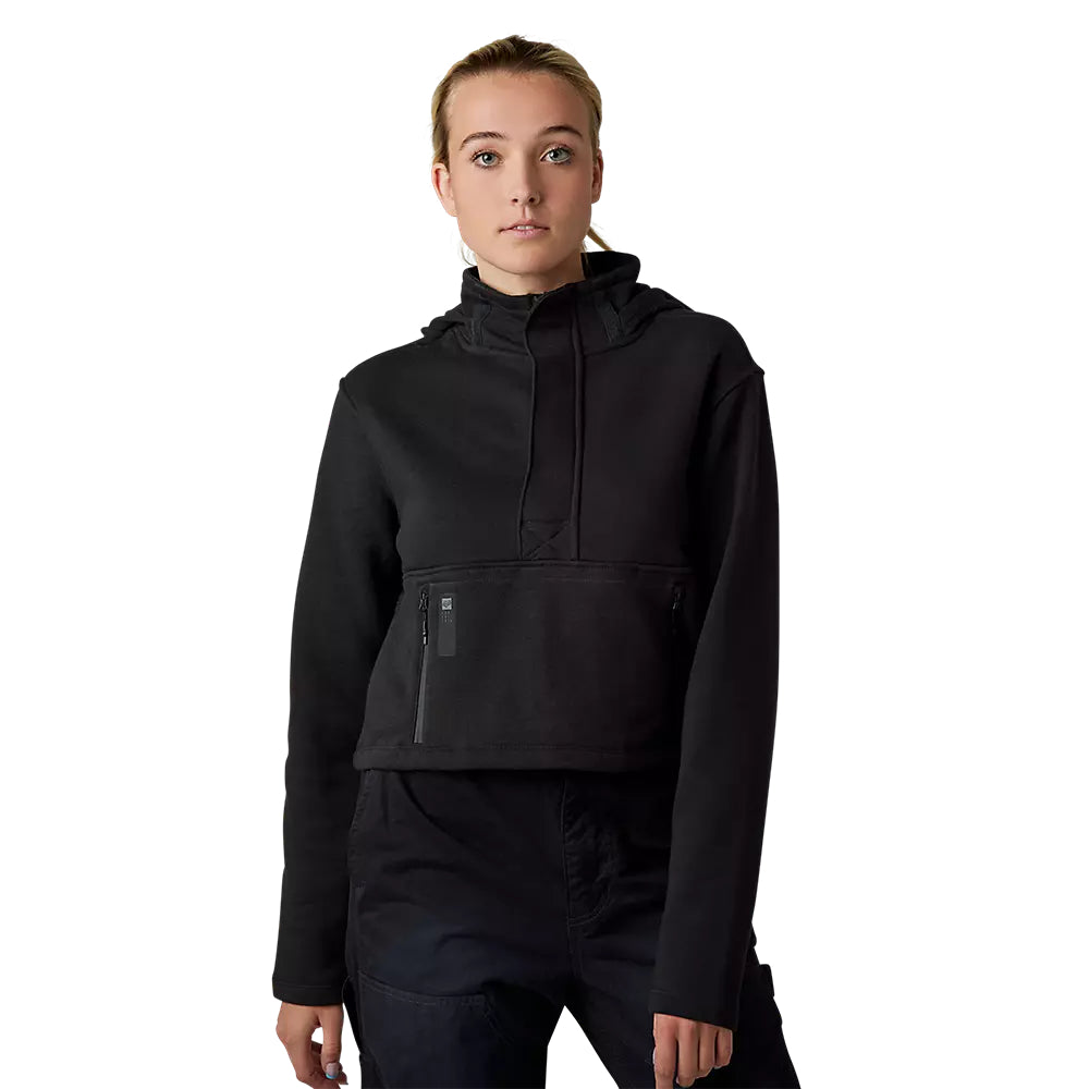 FOX Poleron Lifestyle Mujer Calibrated DWR Negro - Rideshop