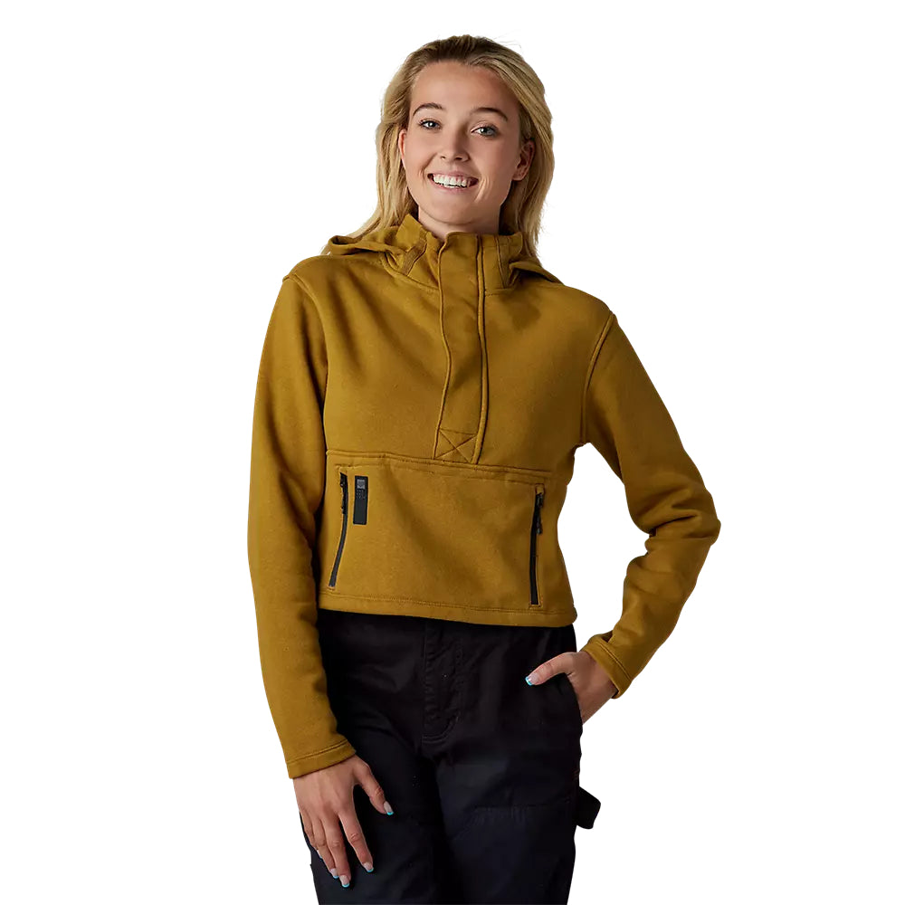 FOX Poleron Lifestyle Mujer Calibrated DWR Camel - Rideshop