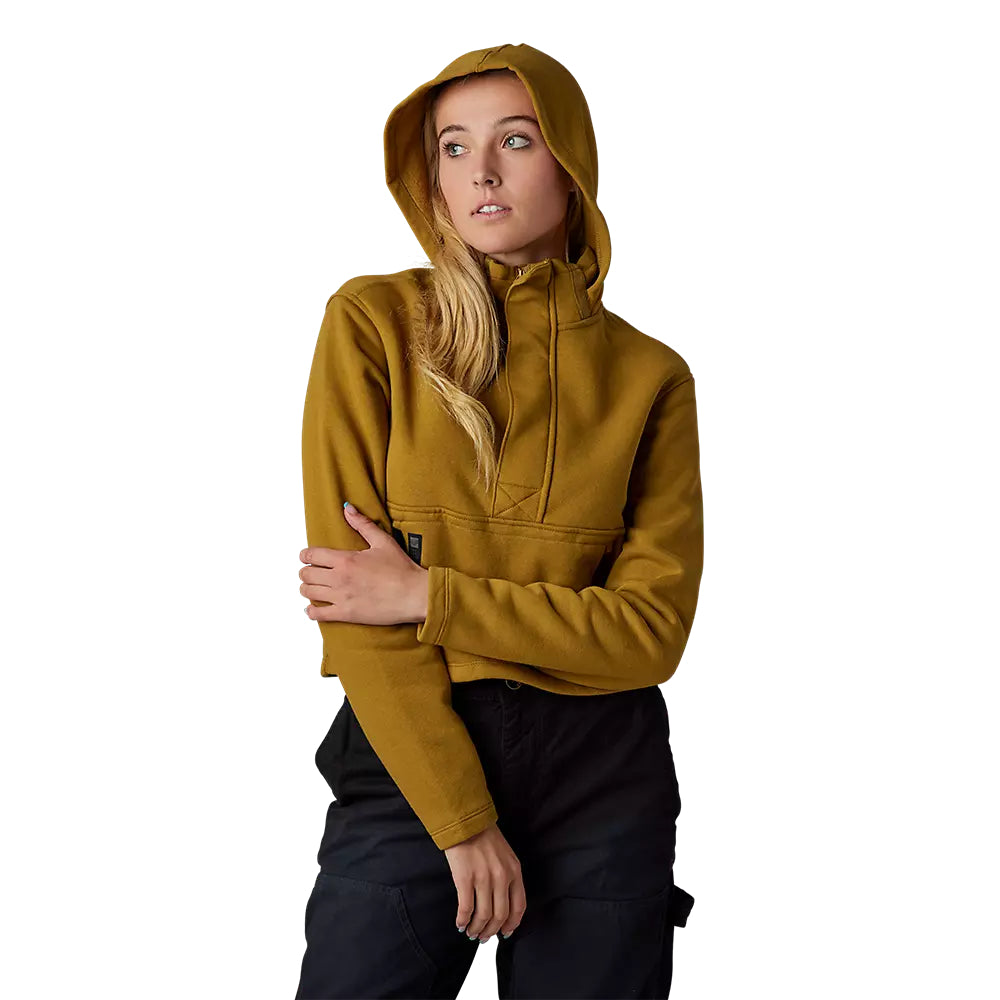 FOX Poleron Lifestyle Mujer Calibrated DWR Camel - Rideshop