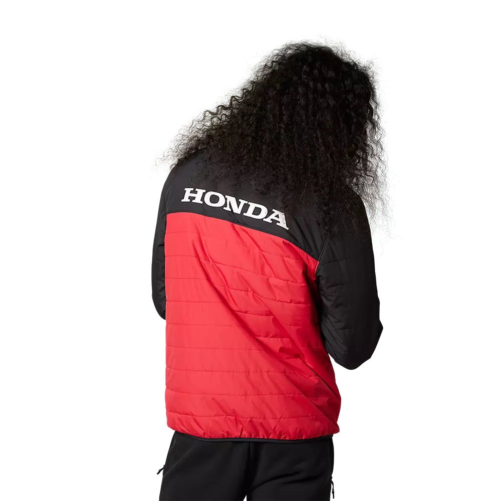 FOX Chaqueta Lifestyle Honda Howell Puffy Rojo/Negro - Rideshop