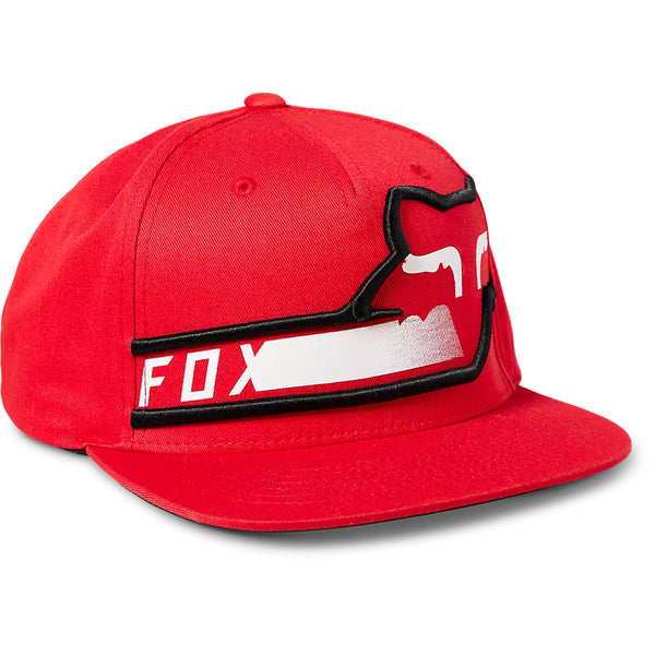 FOX Gorro Jockey Lifestyle Vizen Snapback Rojo - Rideshop