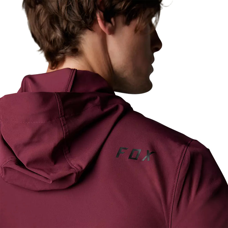 FOX Chaqueta Bicicleta Ranger Wind Pullover Burdeo/Biege - Rideshop