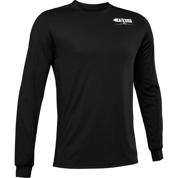 FOX Polera Bicicleta Ranger Drirelease® Manga Larga Negro - Rideshop