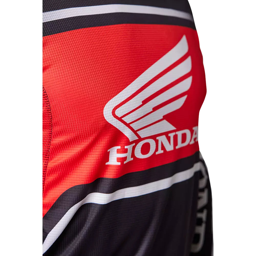 FOX Polera Moto Flexair Honda Rojo/Negro - Rideshop