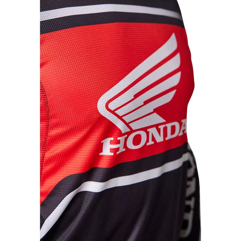 FOX Polera Moto Flexair Honda Rojo/Negro - Rideshop