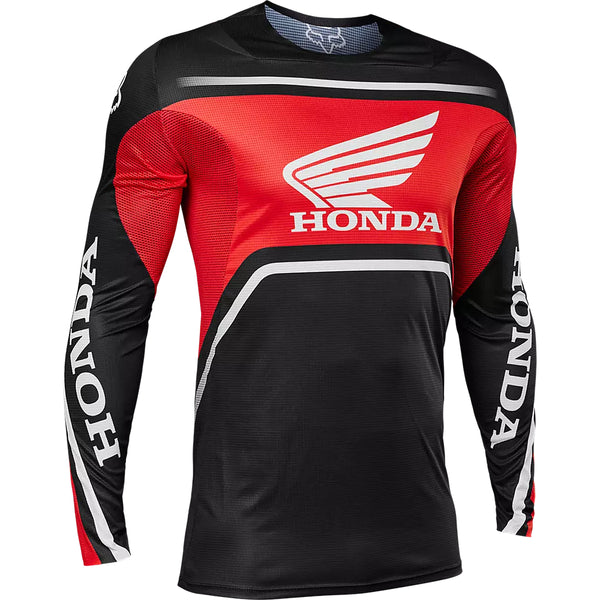 FOX Polera Moto Flexair Honda Rojo/Negro - Rideshop