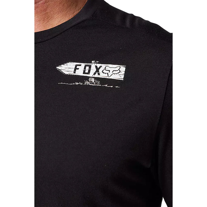 FOX Polera Bicicleta Ranger Drirelease® Manga Larga Negro - Rideshop