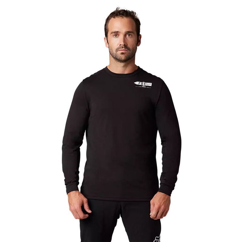 FOX Polera Bicicleta Ranger Drirelease® Manga Larga Negro - Rideshop