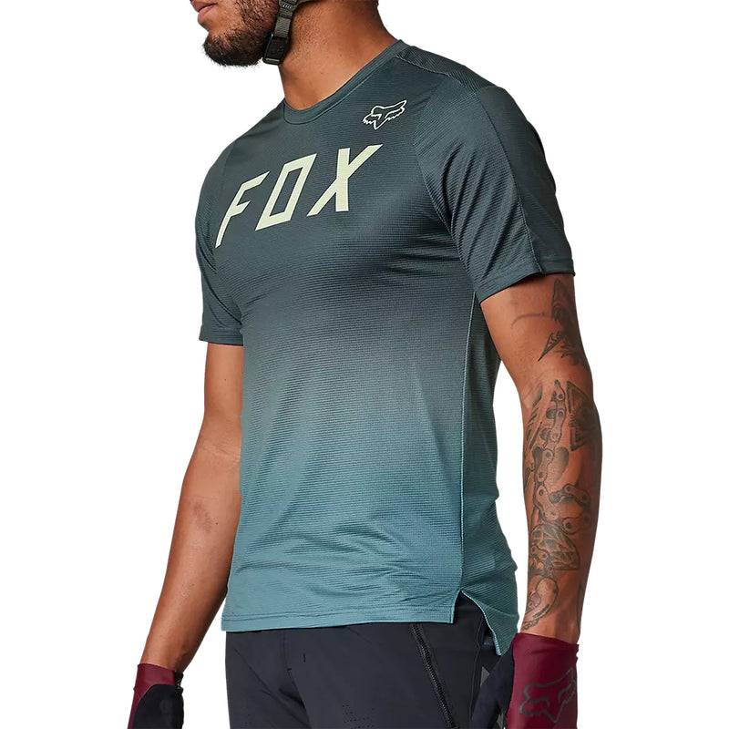 FOX Polera Bicicleta Flexair Esmeralda - Rideshop