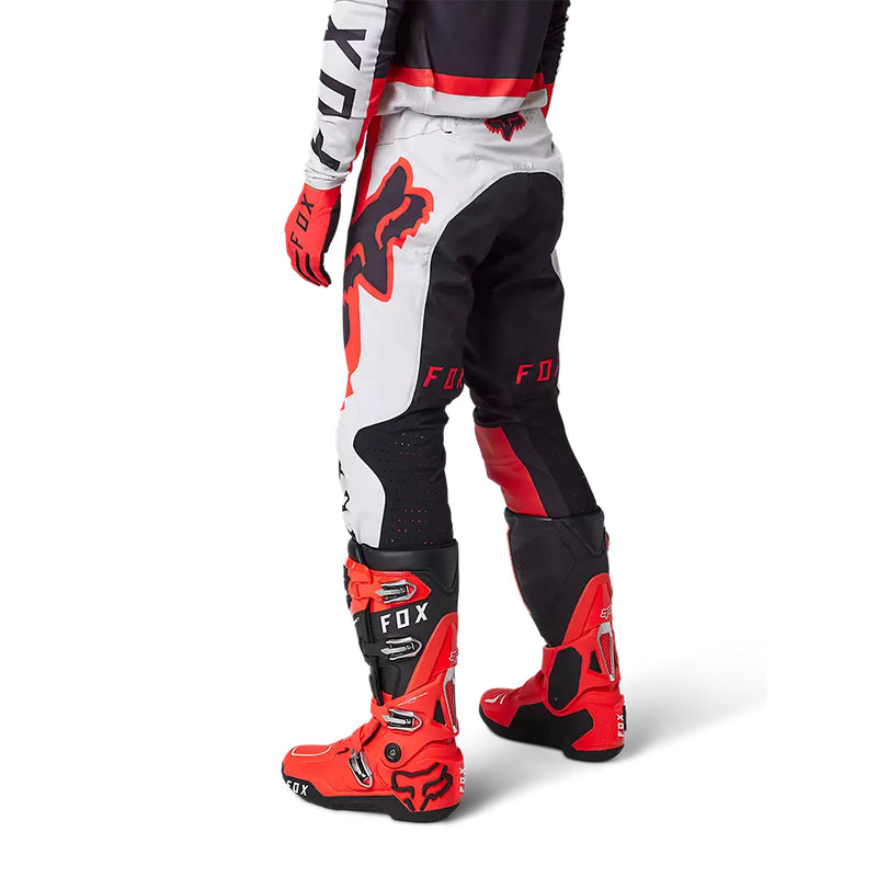 FOX Pantalon Moto Flexair Efekt Negro/Rojo/Blanco - Rideshop