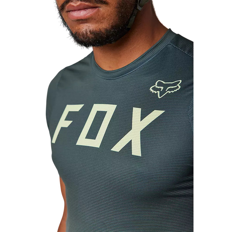 FOX Polera Bicicleta Flexair Esmeralda - Rideshop