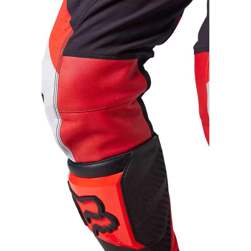 FOX Pantalon Moto Flexair Efekt Negro/Rojo/Blanco - Rideshop