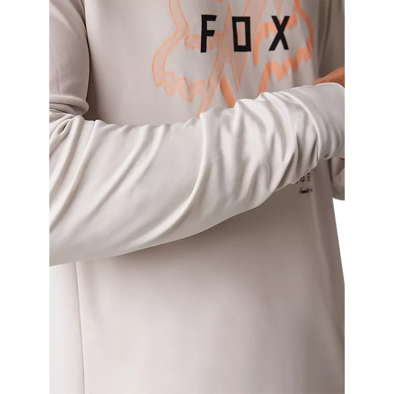 FOX Polera Bicicleta Ranger Jectr Manga Larga Blanco - Rideshop