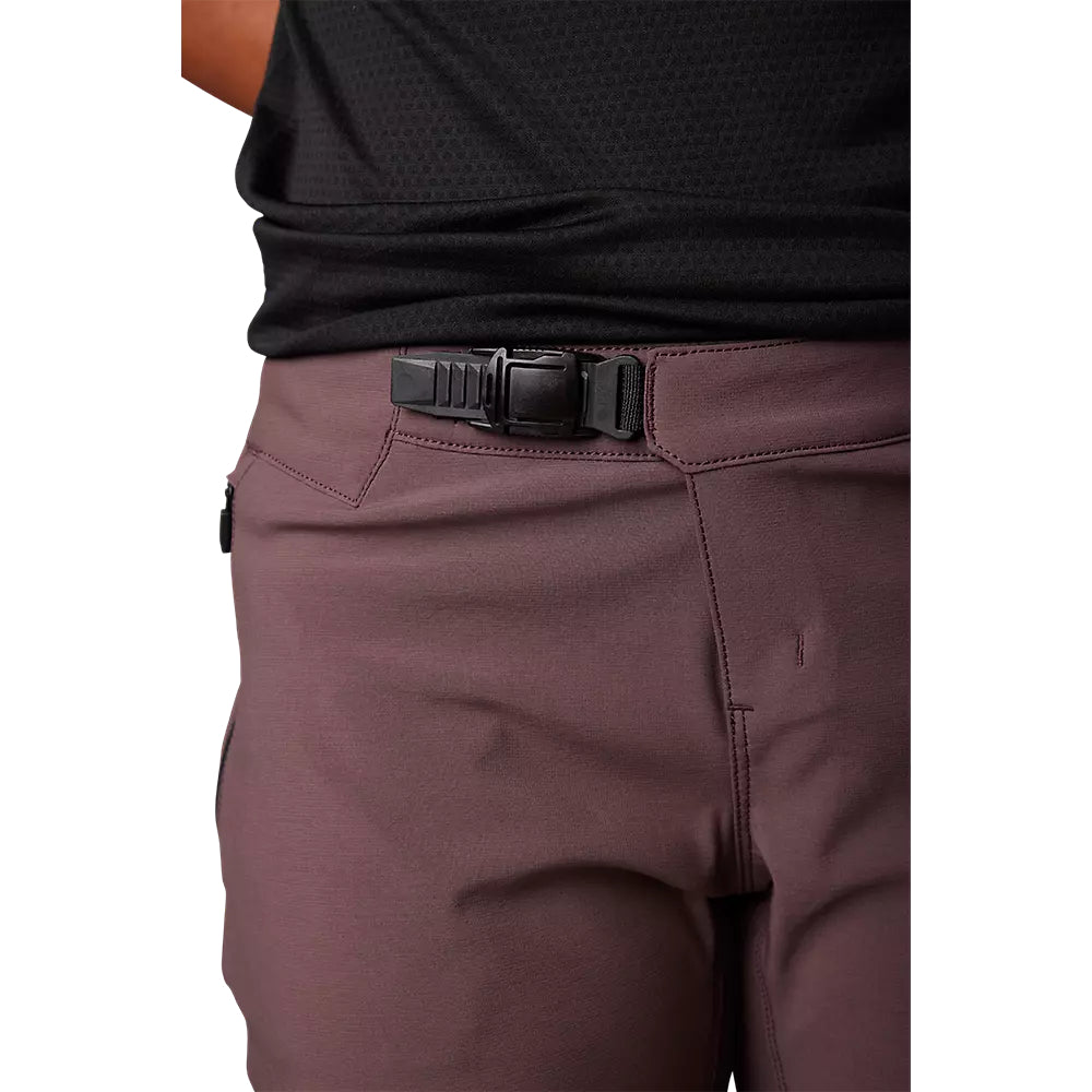 FOX Short Bicicleta Mujer Defend Morado/Beige - Rideshop
