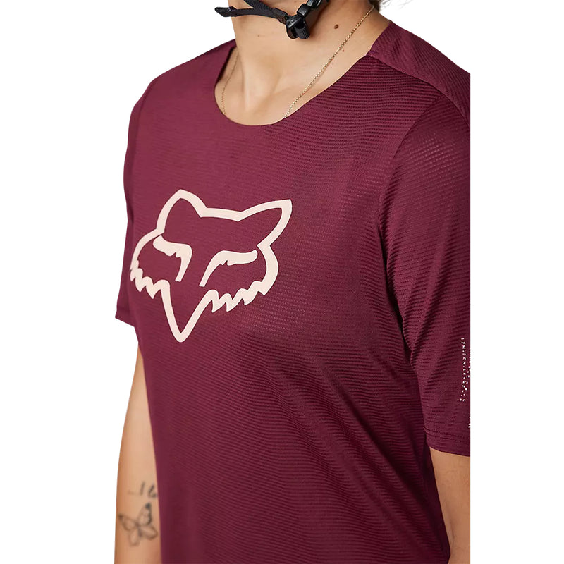 FOX Polera Bicicleta Mujer Burdeo - Rideshop