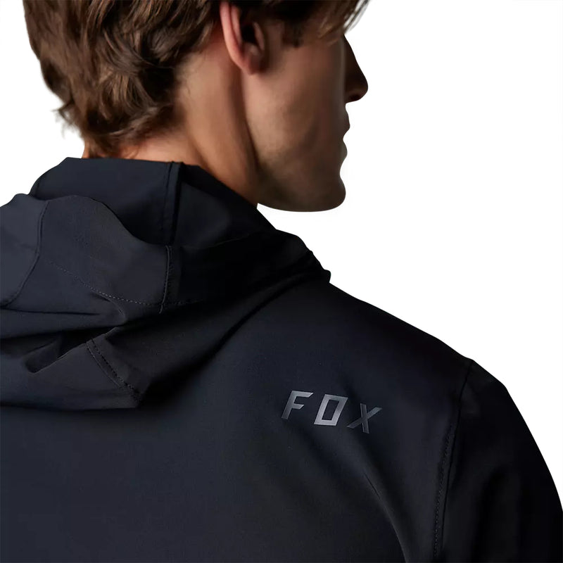 FOX Chaqueta Bicicleta Ranger Wind Pullover Negro - Rideshop