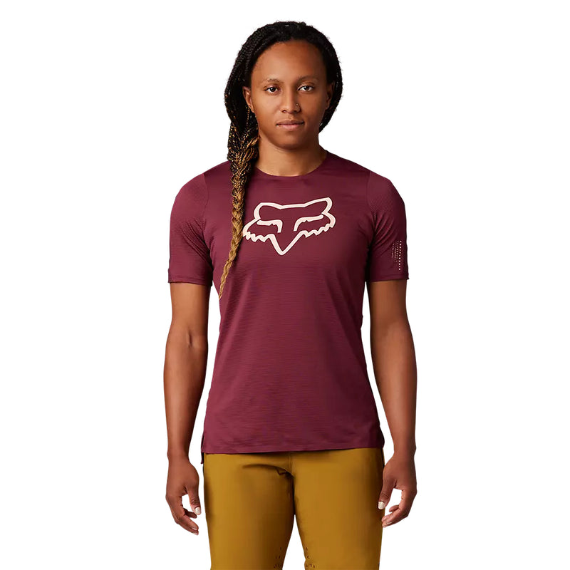 FOX Polera Bicicleta Mujer Burdeo - Rideshop