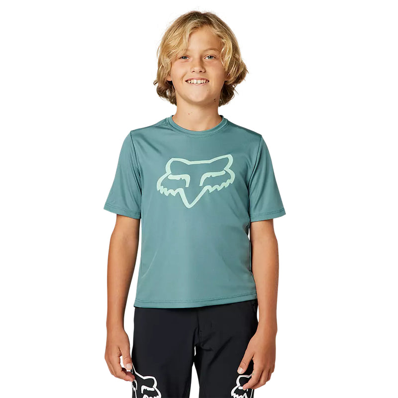 FOX Polera Bicicleta Niño Ranger Celeste - Rideshop