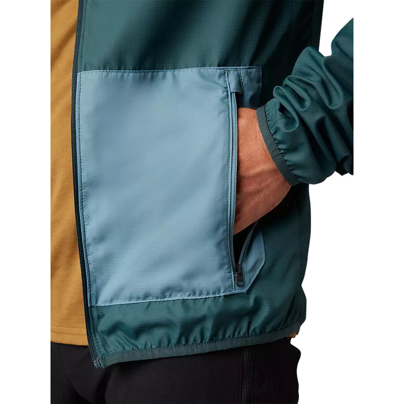 FOX Chaqueta Cortavientos Bicicleta Ranger Esmeralda - Rideshop