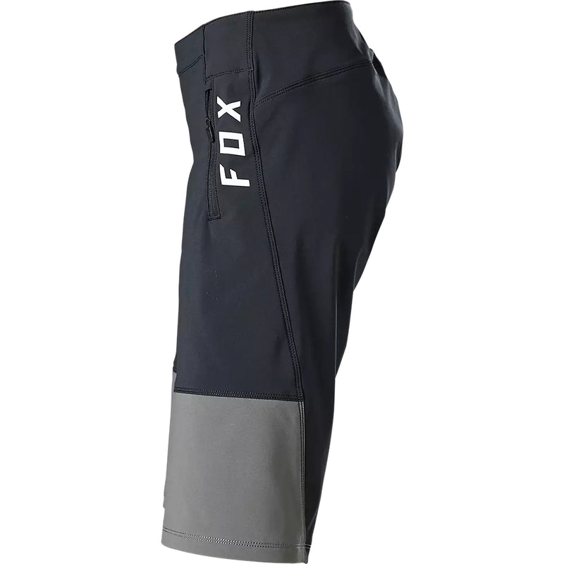 FOX Short Bicicleta Mujer Defend Negro/Gris - Rideshop