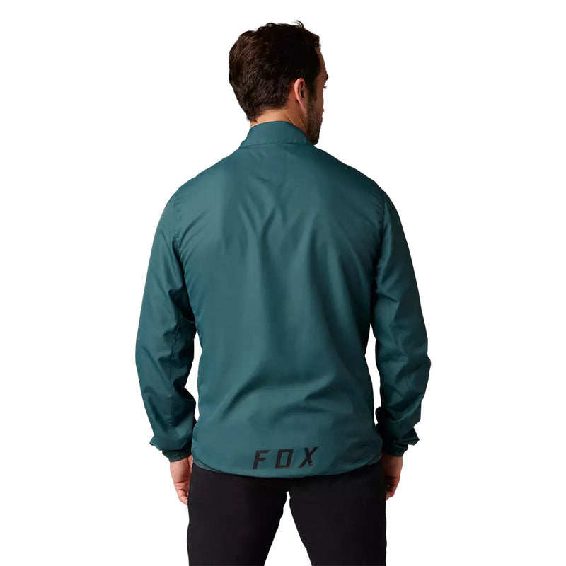 FOX Chaqueta Cortavientos Bicicleta Ranger Esmeralda - Rideshop