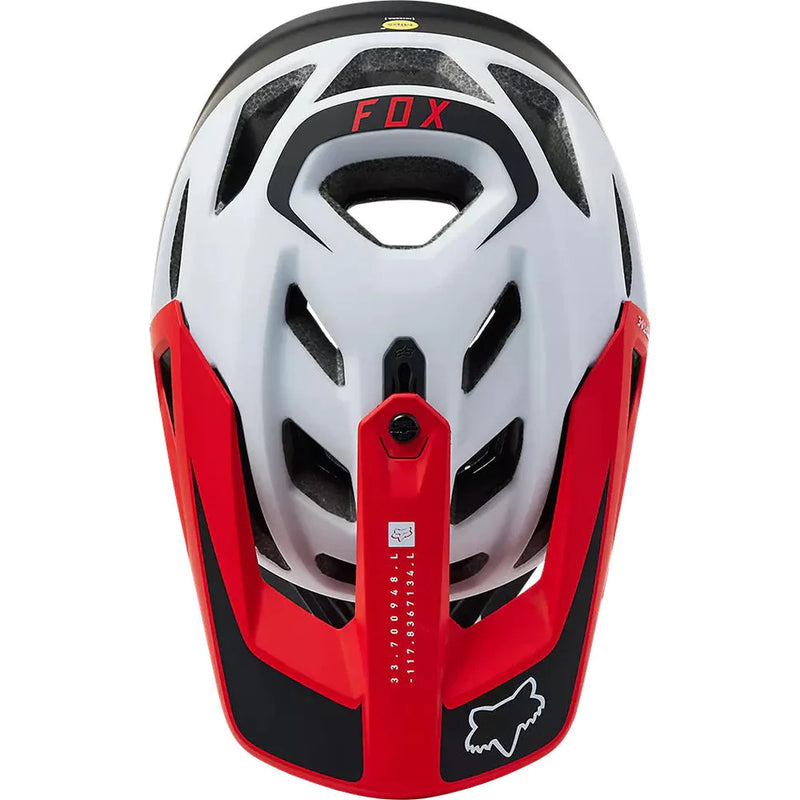 Casco Bicicleta Proframe RS SUMYT Negro/Rojo/Blanco Fox - Rideshop