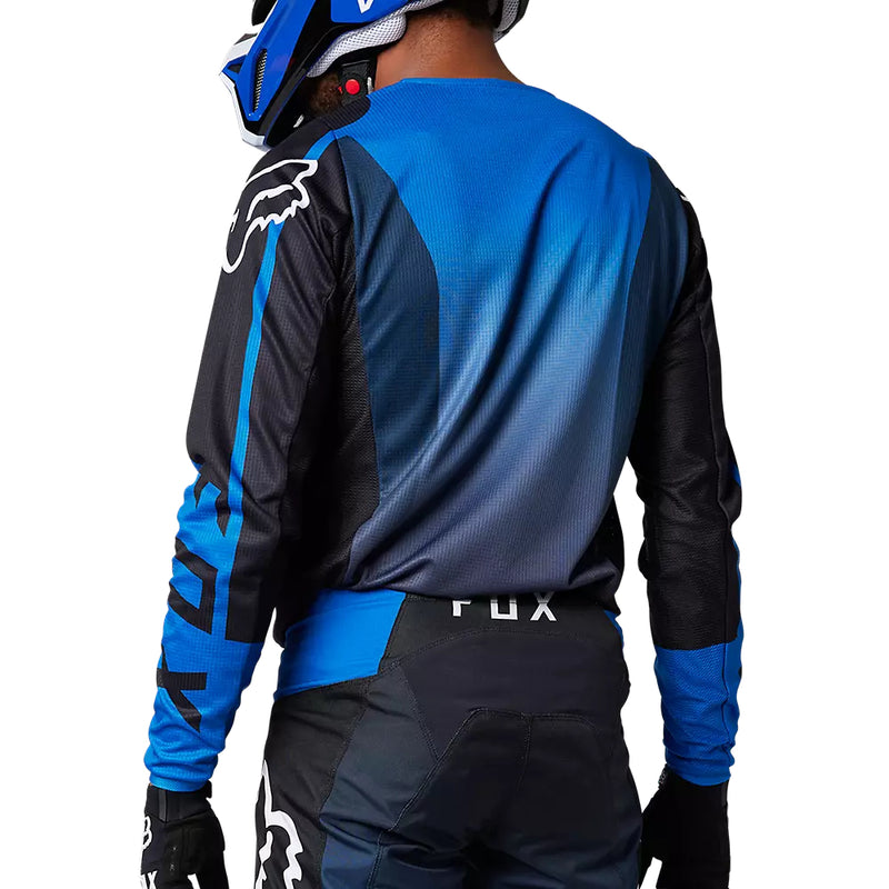 FOX Polera Moto 180 Leed Azul/Negro - Rideshop