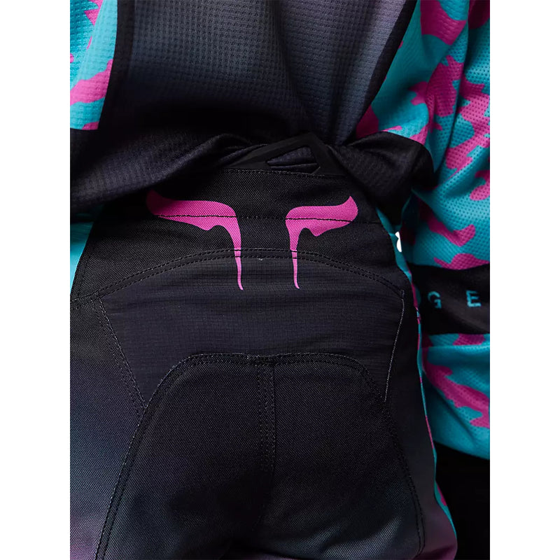 FOX Pantalon Moto Niño 180 Nuklr Celeste/Rosado - Rideshop