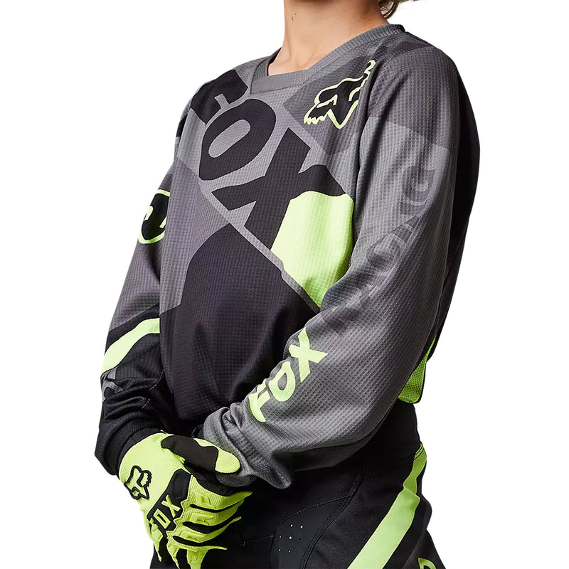 FOX Polera Moto Niño 180 Xpozr Negro - Rideshop