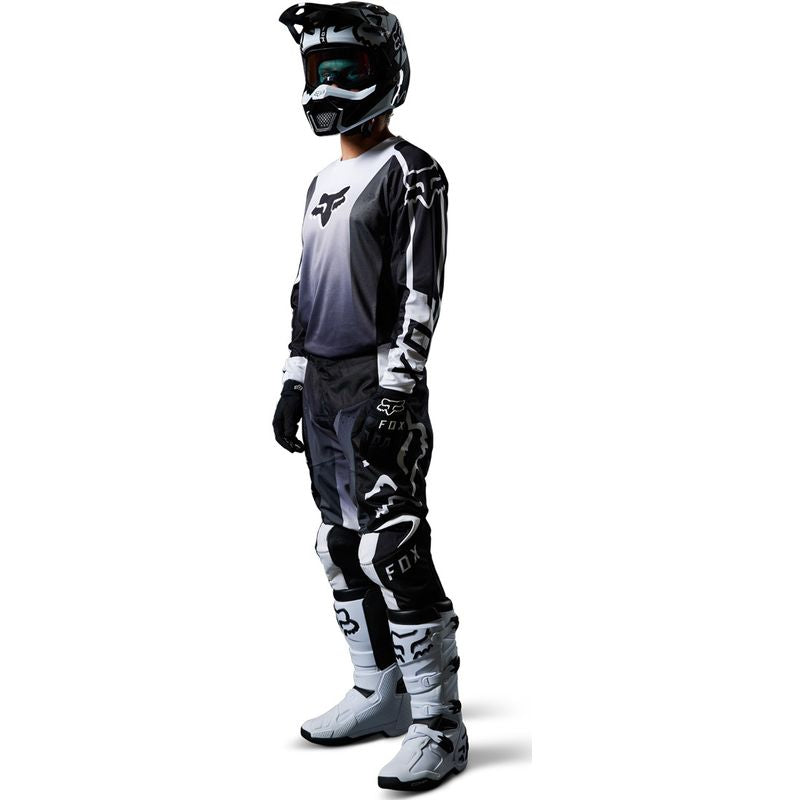 FOX Pantalon Moto 180 Leed Gris/Blanco - Rideshop