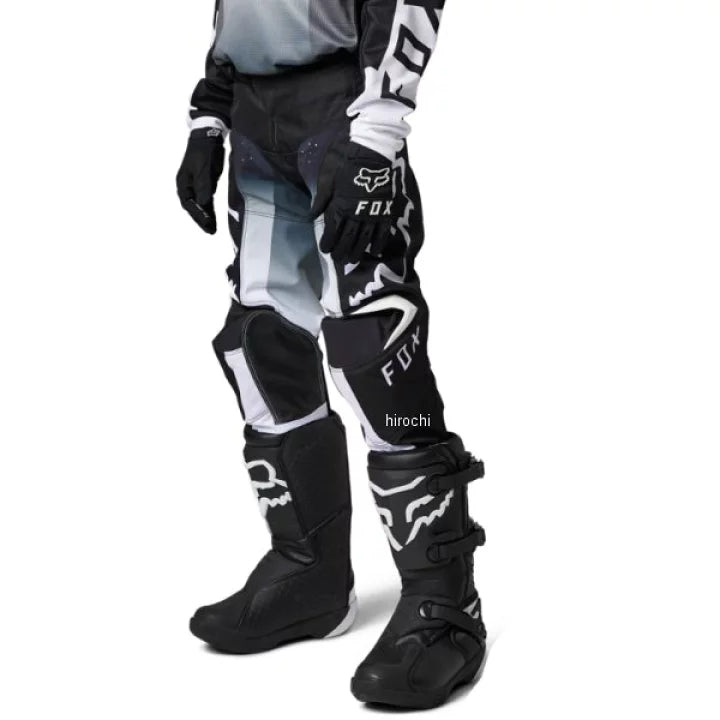 FOX Pantalon Moto 180 Leed Gris/Blanco - Rideshop