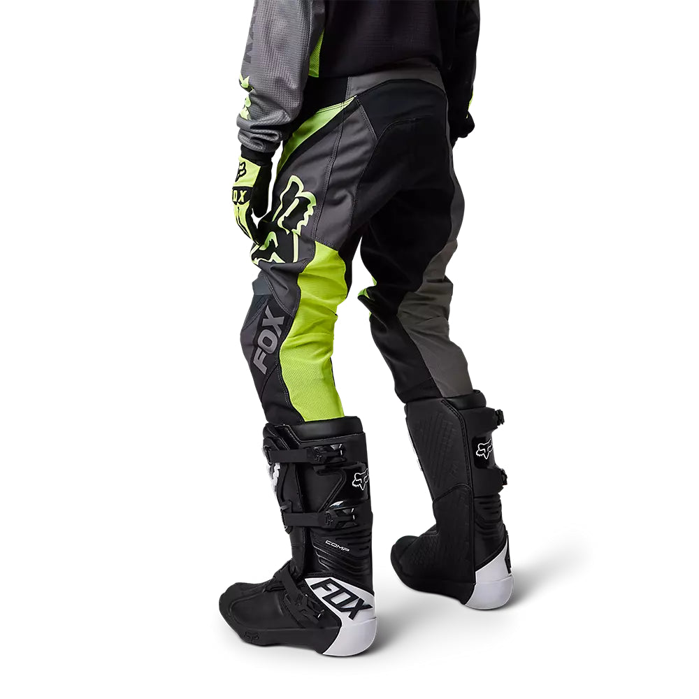 FOX Pantalon Moto Niño Xpozr Negro/Amarillo - Rideshop