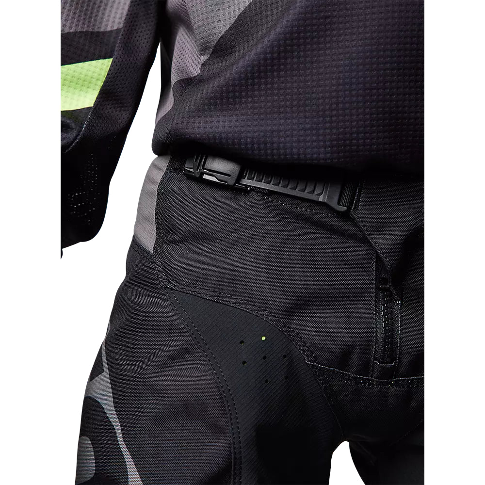 FOX Pantalon Moto Niño Xpozr Negro/Amarillo - Rideshop