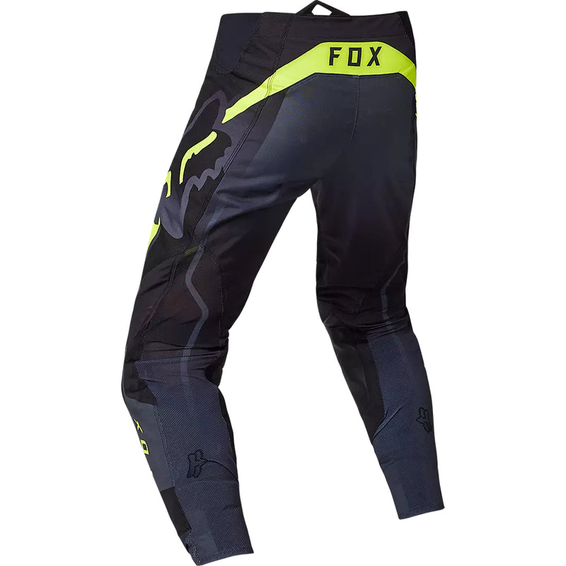 FOX Pantalon Moto 360 Vizen Negro/Amarillo - Rideshop