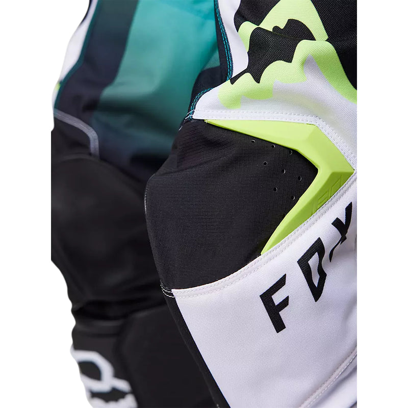 FOX Pantalon Moto Niño 180 Leed Celeste - Rideshop