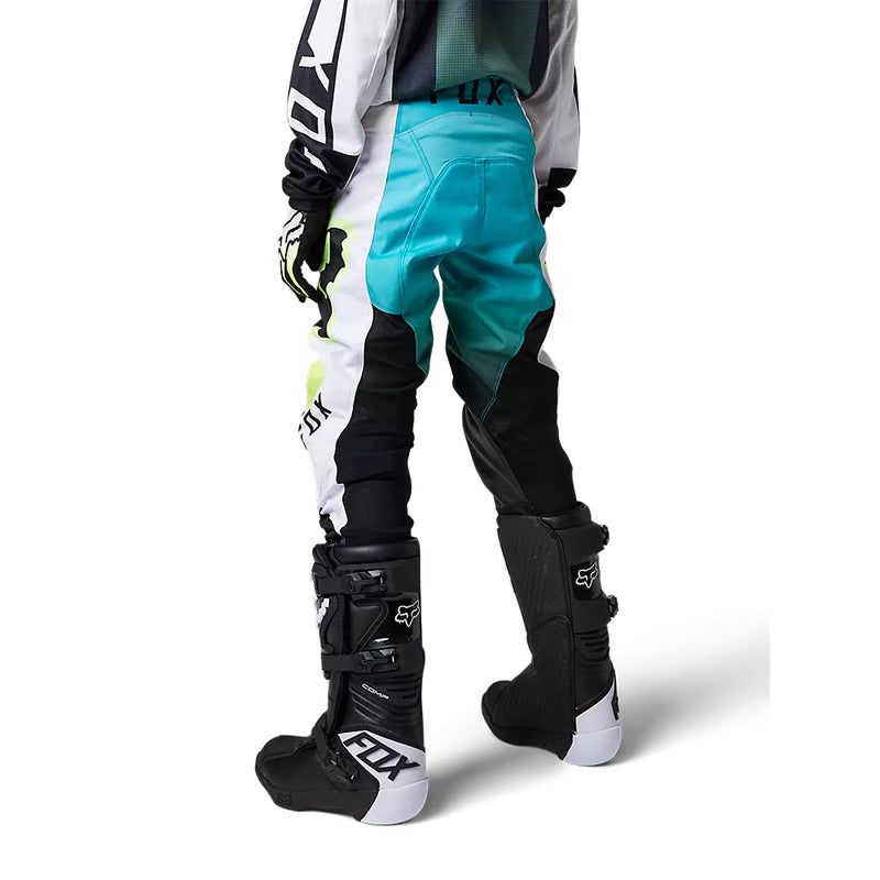 FOX Pantalon Moto Niño 180 Leed Celeste - Rideshop