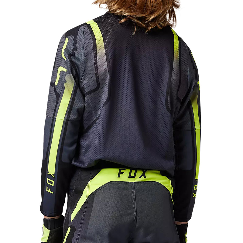 FOX Polera Moto Niño 360 Vizen Negro - Rideshop