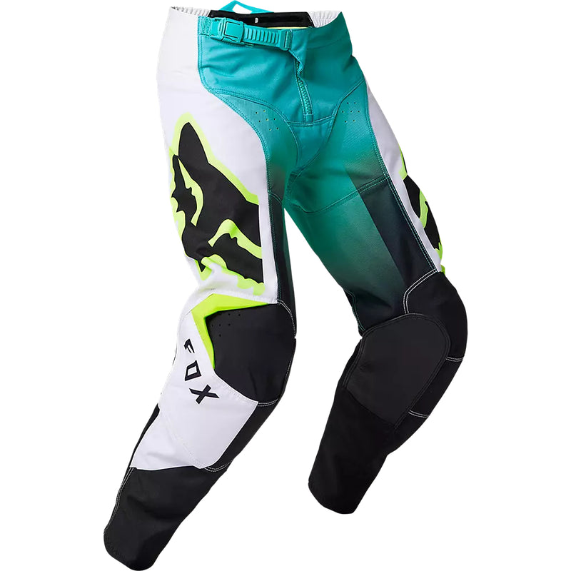 FOX Pantalon Moto Niño 180 Leed Celeste - Rideshop