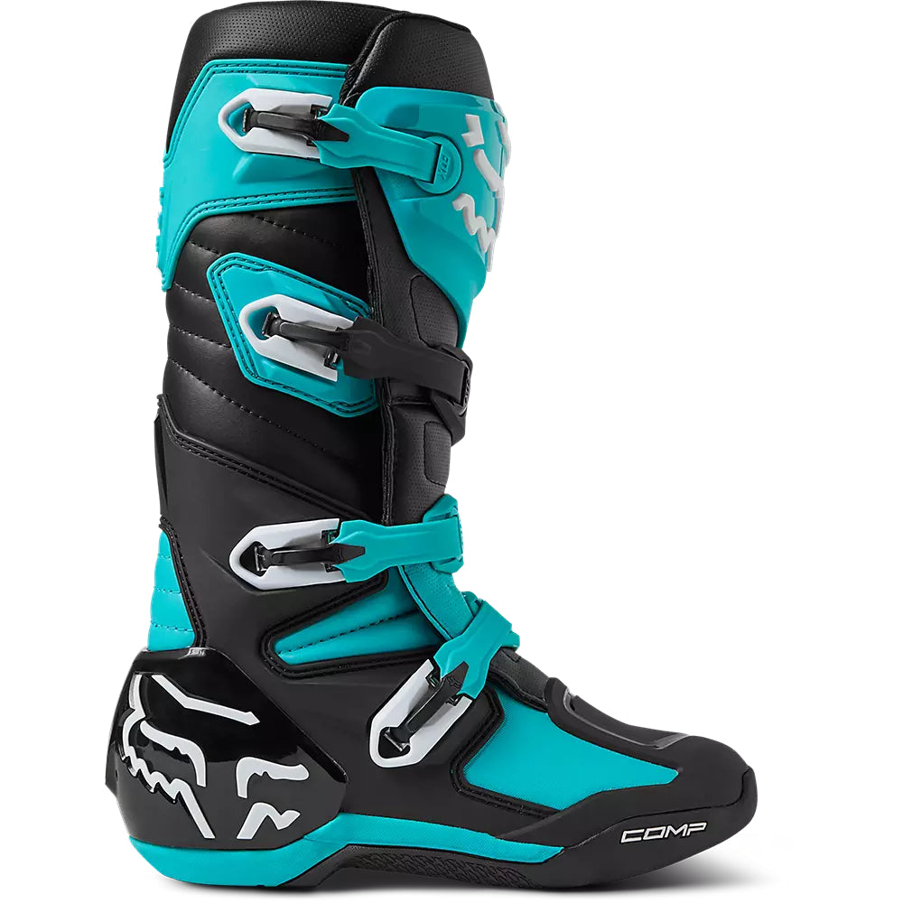 FOX Botas Moto Comp Celeste - Rideshop