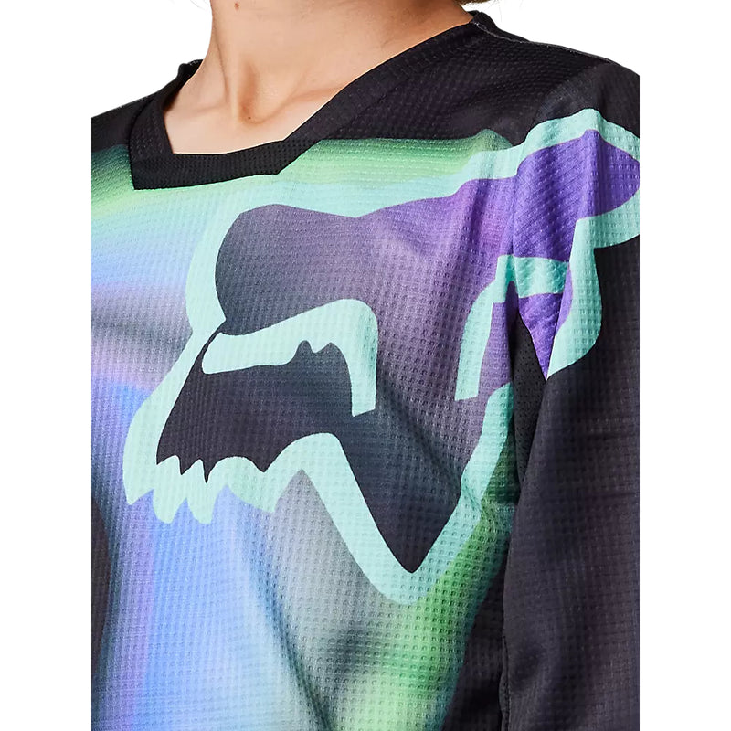 FOX Polera Moto Niño 180 Toxsyk Negro - Rideshop