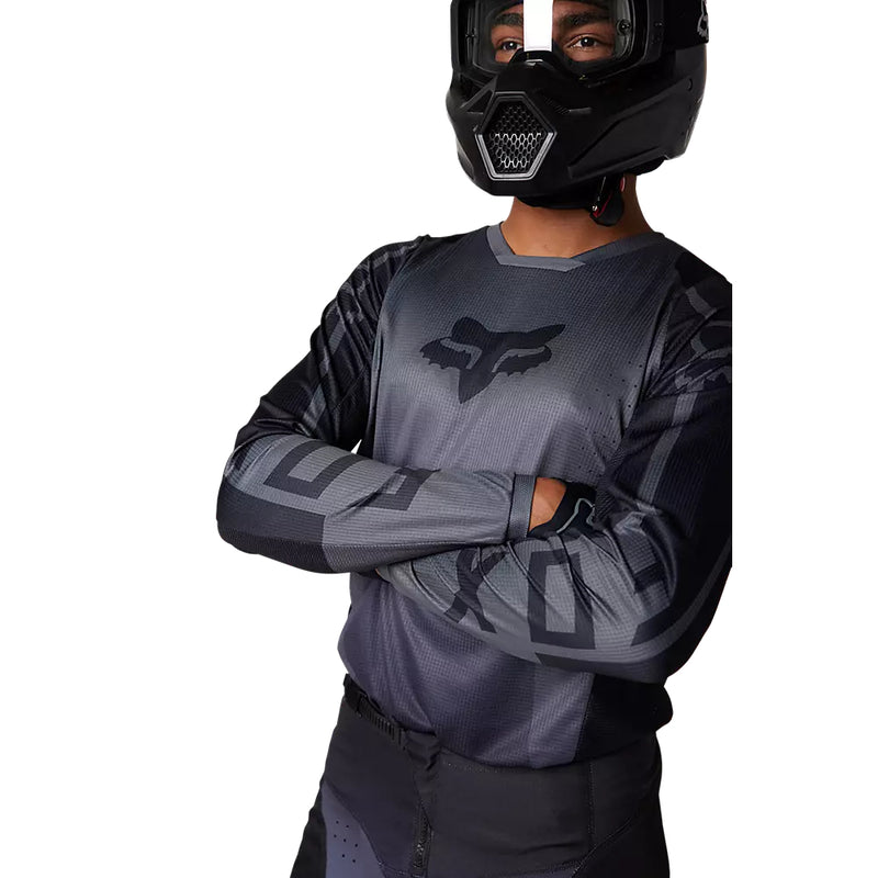 FOX Polera Moto 180 Leed Gris/Negro - Rideshop