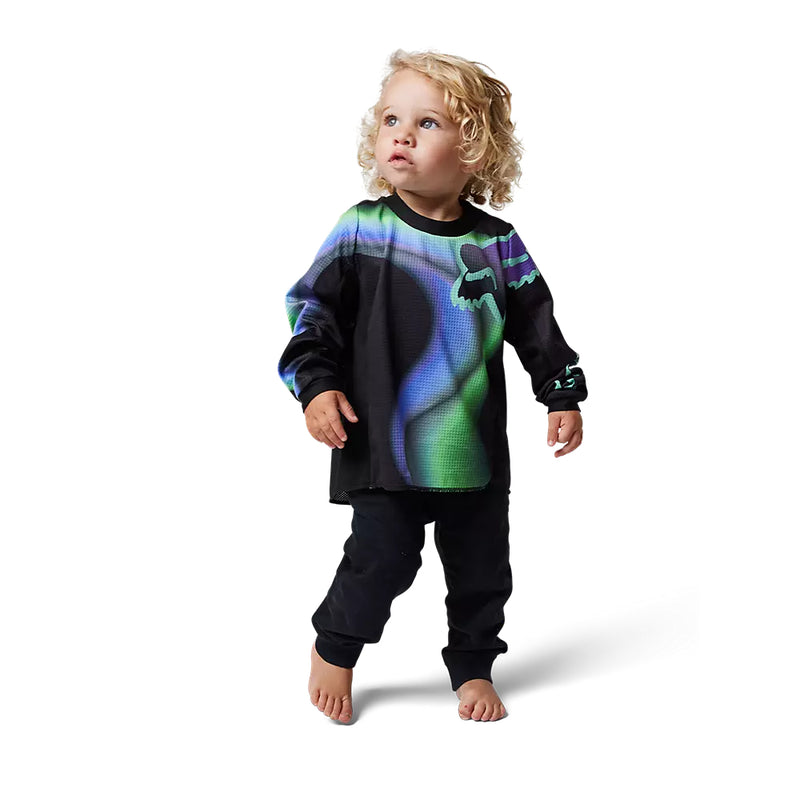 FOX Polera Moto Infantil 180 Toxsyk Negro - Rideshop