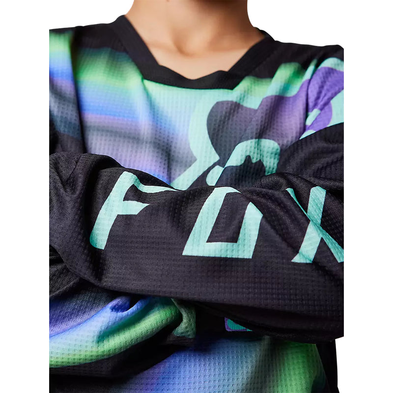 FOX Polera Moto Niño 180 Toxsyk Negro - Rideshop