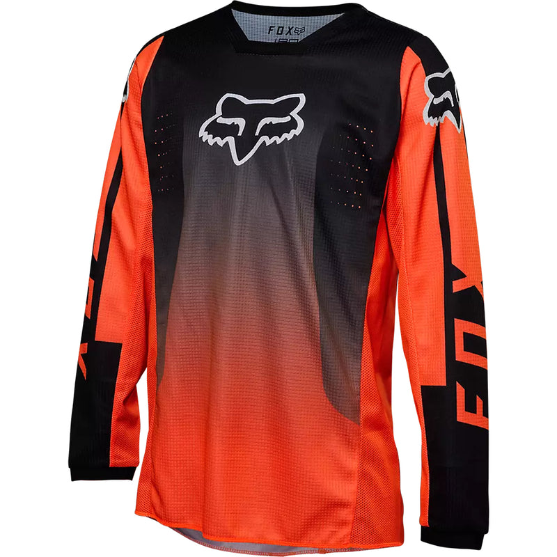 FOX Polera Moto Infantil 180 Leed Naranjo - Rideshop