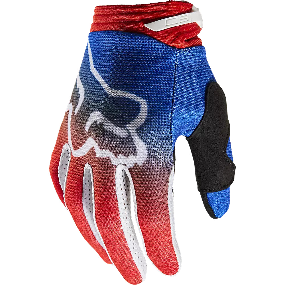 FOX Guantes Moto Niño 180 Toxsyk Rojo/Azul - Rideshop