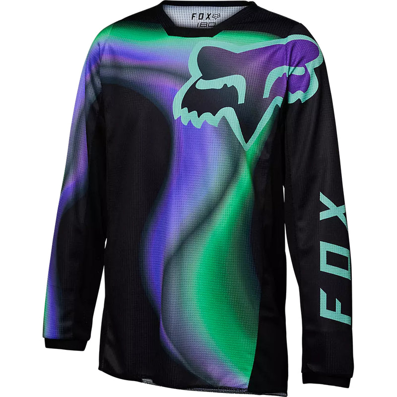 FOX Polera Moto Infantil 180 Toxsyk Negro - Rideshop