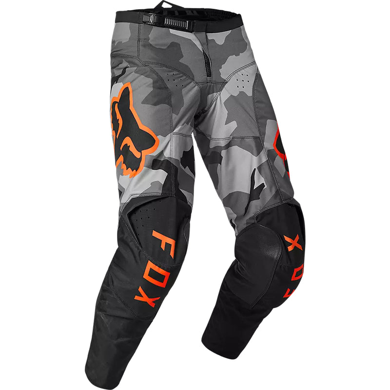 FOX Pantalon Moto 180 BKNR Camo Gris/Naranjo - Rideshop