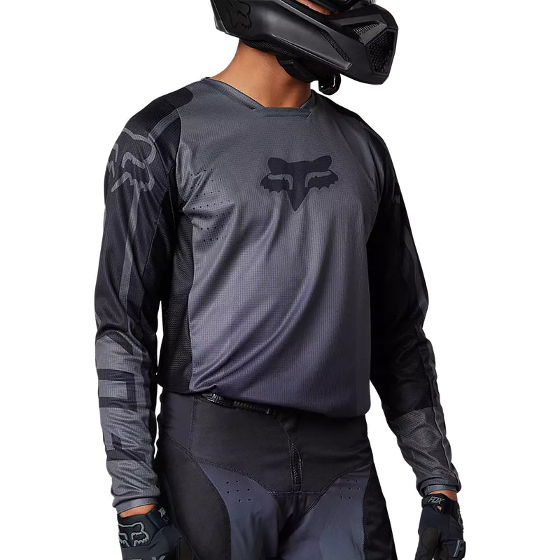 FOX Polera Moto 180 Leed Gris/Negro - Rideshop