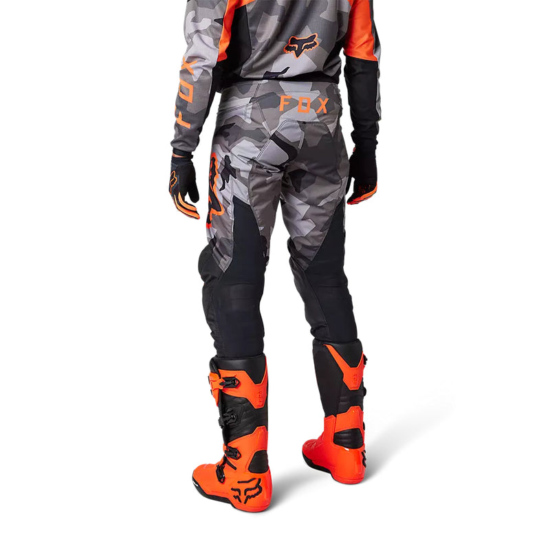 FOX Pantalon Moto 180 BKNR Camo Gris/Naranjo - Rideshop